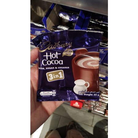 

Cadbury Hot Cocoa minuman sachet