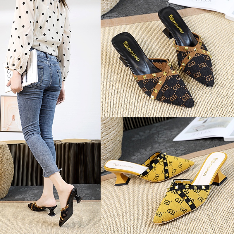 cind 5022, sepatu heels wanita import fashion sandal heels cantik dan terkiniian gd laris