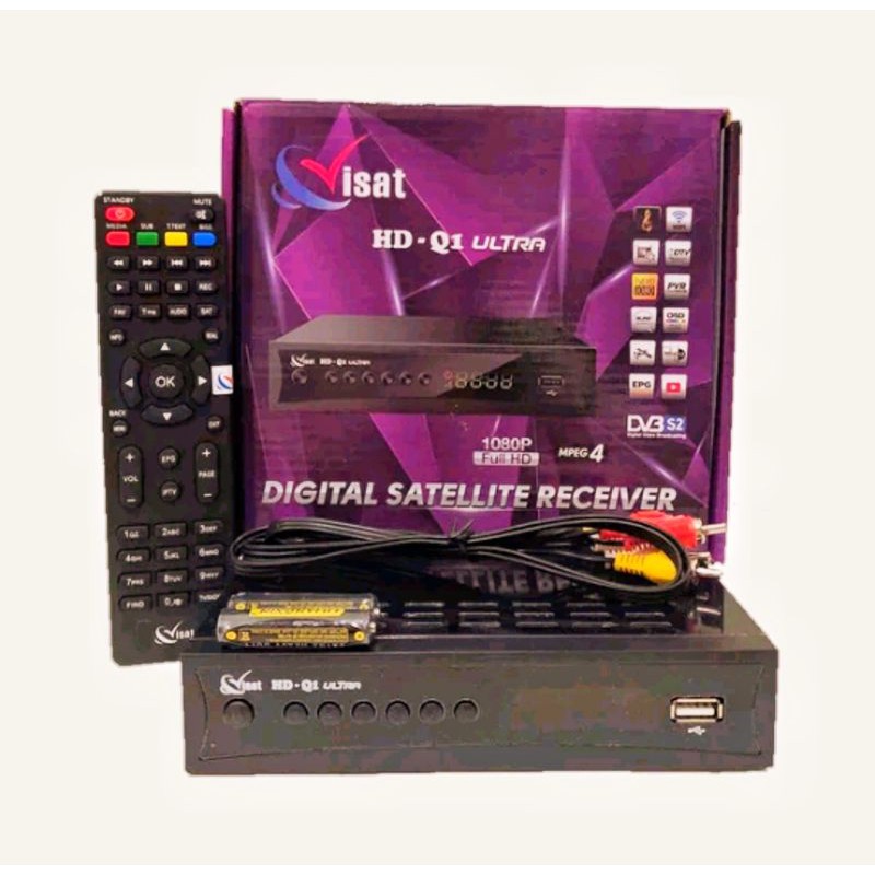 RECEIVER VISAT HD Q1 ULTRA K5s BUKAN TANAKA T-21 NEW SAMURAI