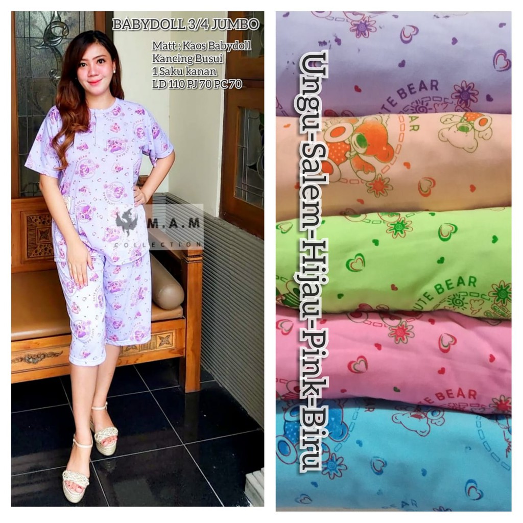GROSIR BAJU TIDUR BABYDOLL DEWASA