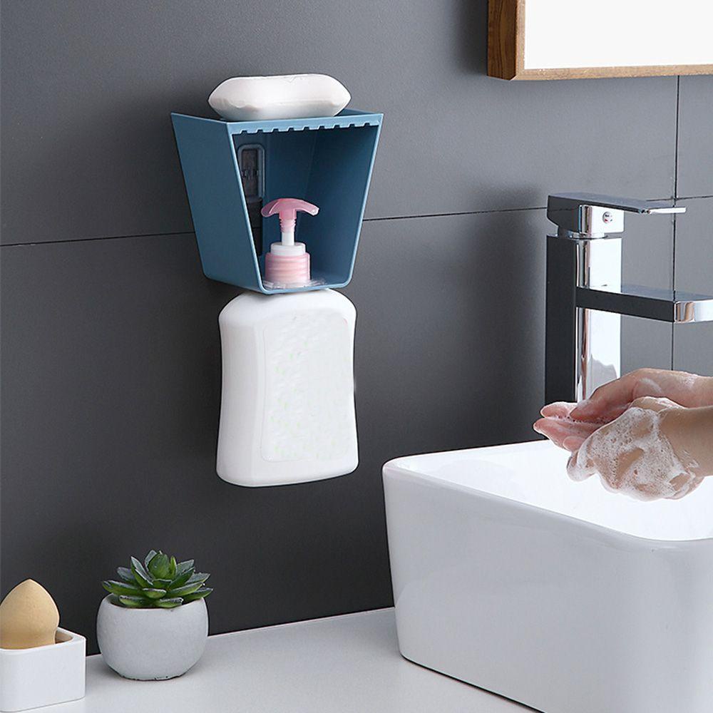 Populer Gantungan Shampo Hook Berguna Tahan Air Dinding Kamar Mandi Rak Shower Gel Holder