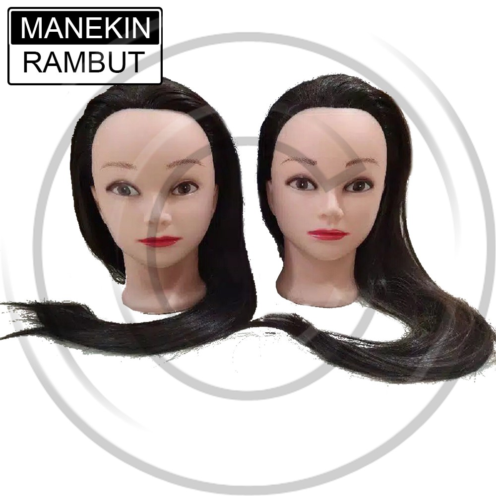 AMARA / Manekin Rambut (Patung Kepala) (Rambut Palsu) (Belajar Pangkas &amp; Model Rambut)
