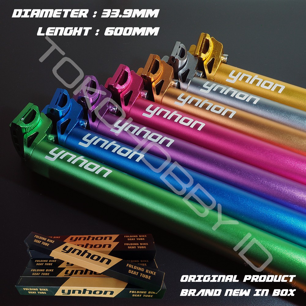 Seatpost Sepeda Lipat Seli Folding Bike Ynhon 33.9 600mm