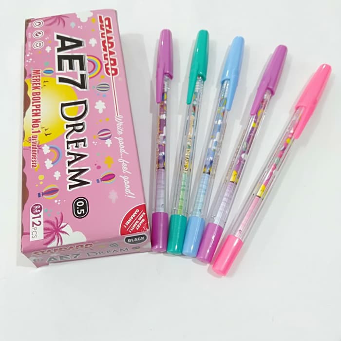 

Terbaru Pulpen Standart AE7 Dream Bulpen Bolpoint MURAH!!! Baru