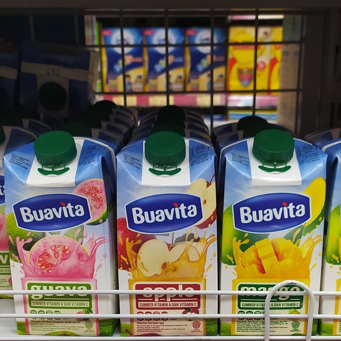 

Buavita Guava Apple Mango 500ml Kotak Sedang