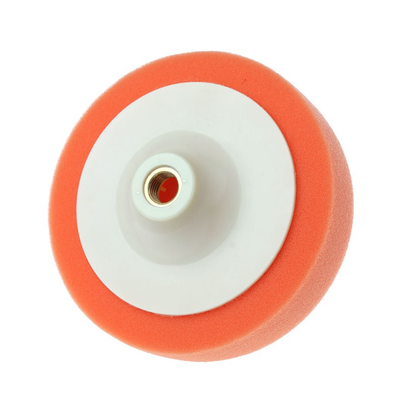 CRE  6 Inch 15cm Auto Car Polishing Buffing Polishing Pad Sponge Wheel Waxing Orange