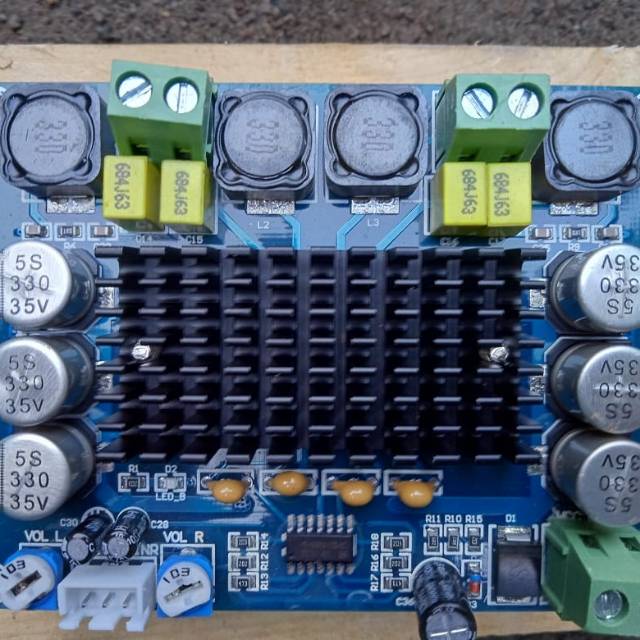 Power amplifier class d.  Tpa3116 d2 100w x 2