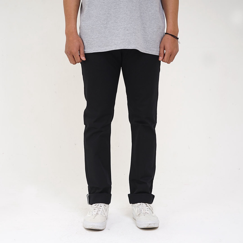 Whoopculture &quot;Muntjac&quot; Black Raw V2 Stretch Chino