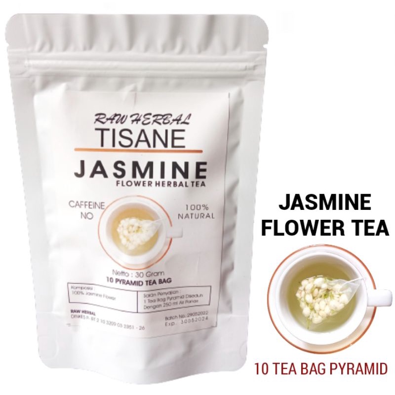 Jasmine Flower Tea / Pyramid Tea Bag (3gr x 10 Tea Bag Pyramid)