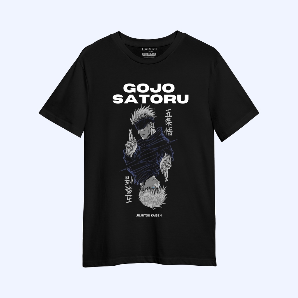 WIBUKU Kaos Anime Jujutsu Kaisen Gojo Domain