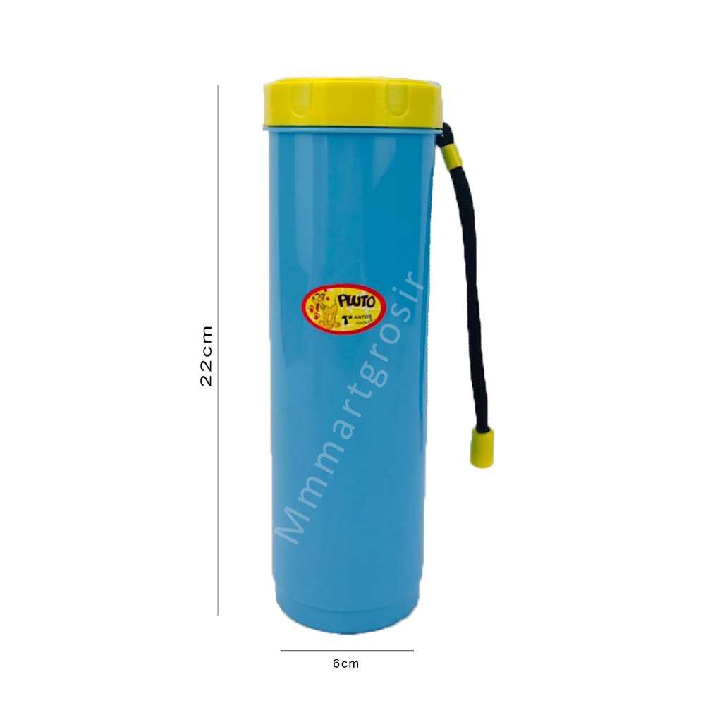 Pluto Tantos plastics / Botol minum sport Pluto / Botol minum plastik / Warna Biru 7153 / 600 ml