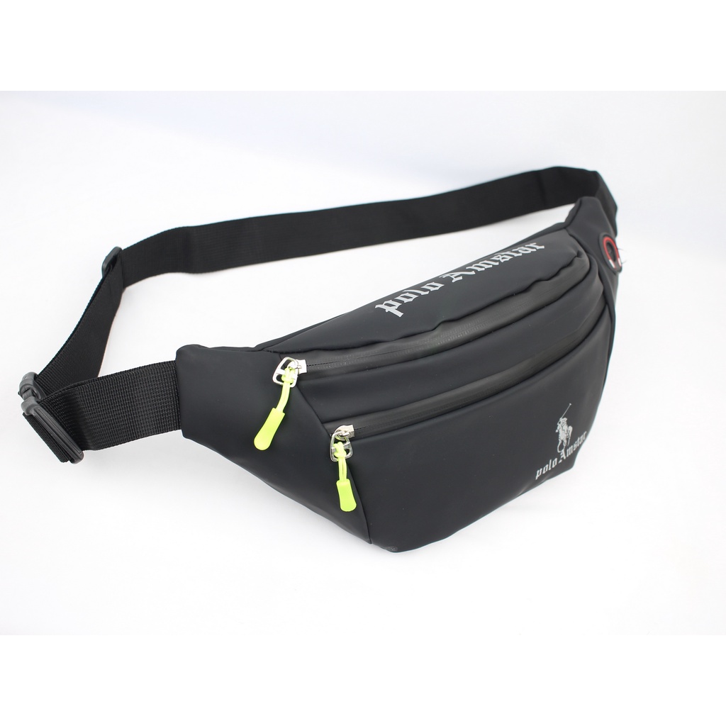 TAS SALEMPANG WATERFROOF ANTI AIR PRIA WANITA SPORTY OUTDOOR WAIST BAG