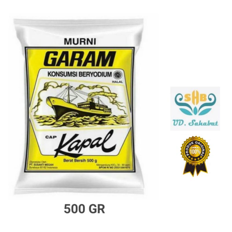 

garam kapal 500 gram