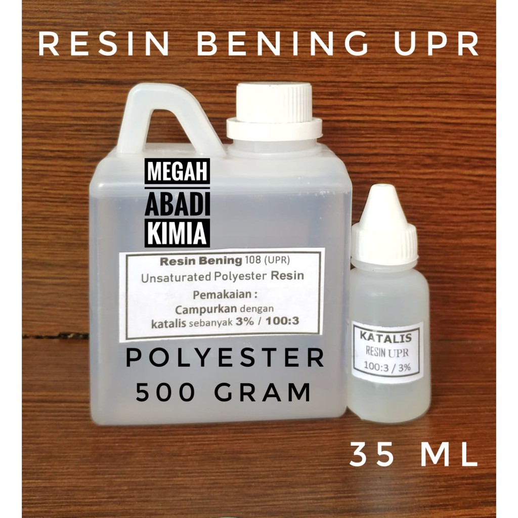  RESIN  BENING  500 Gram KATALIS 35 ML Shopee Indonesia