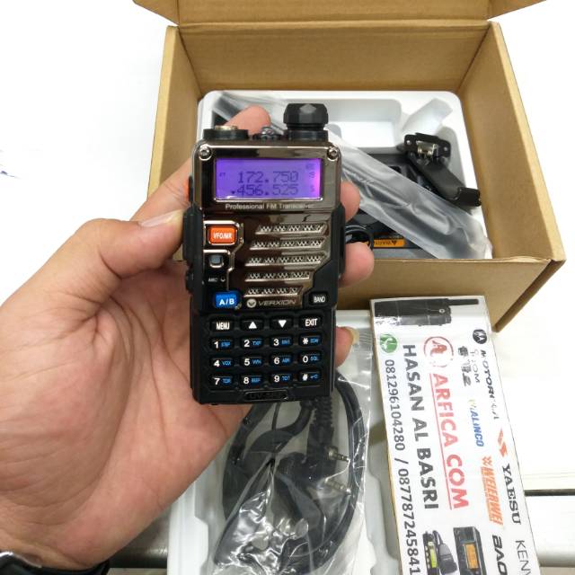 HT VERXION UV 5RE DUALBAND - HT DUALBAND MURAH VERXION UV 5RE