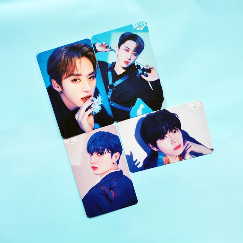 8pcs / Set Kartu Pos Desain STRAY KIDS ALBUM MANIAC Ukuran Kecil