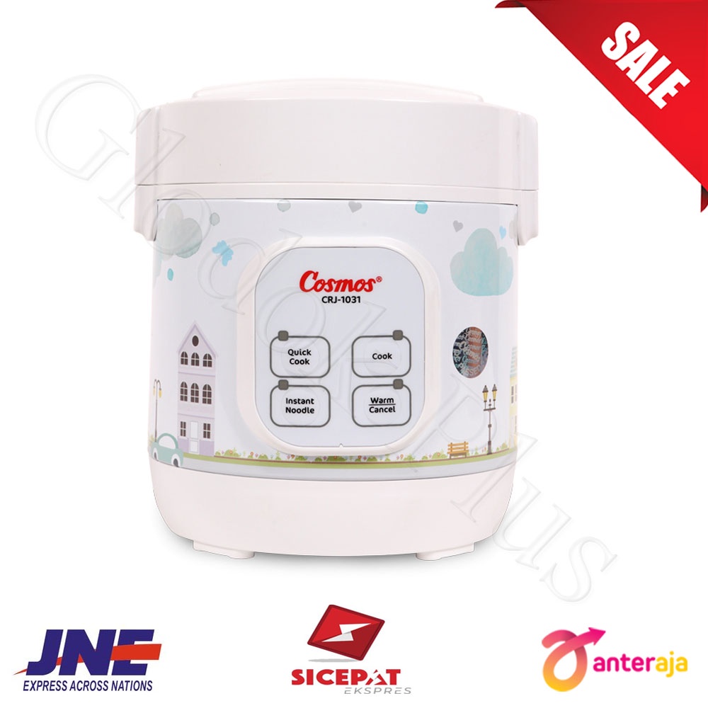 Cosmos CRJ-1031 digital rice cooker mini portable 0.3 l crj1031 4 in 1