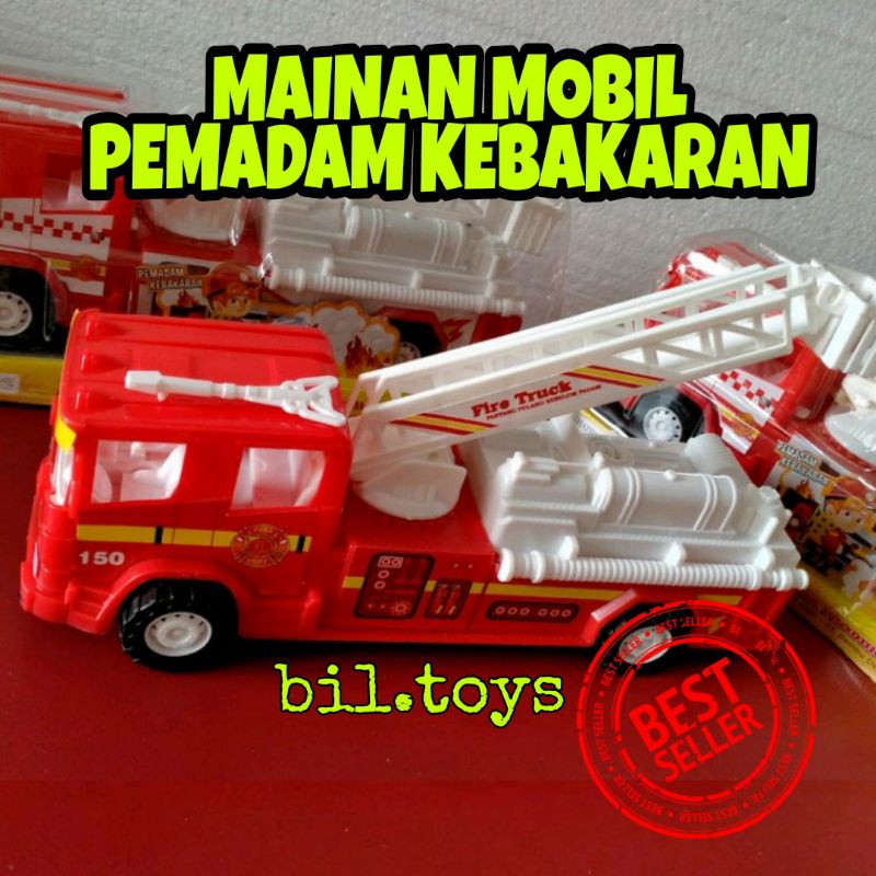 MAINAN ANAK LAKI LAKI MOBIL MOBILAN TRUCK PEMADAM KEBAKARAN KGP 150 MAINAN EDUKASI ANAK