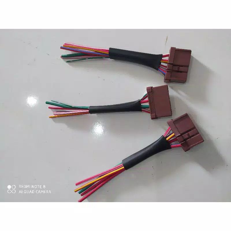 soket kabel coklat Ecu Ecm acg honda fi new Beat pop street evo / Scoopy / vario /genio led