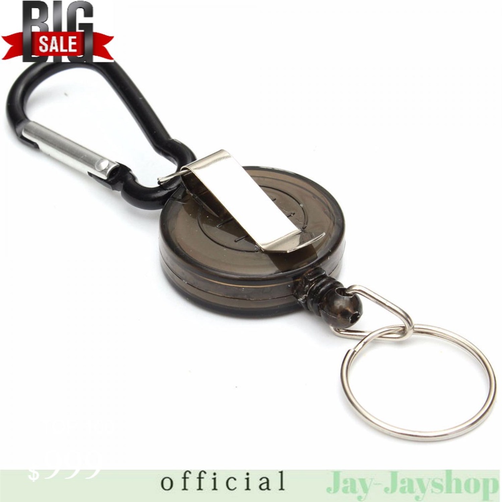 Multifunctional Retractable Carabiner with Key Chain