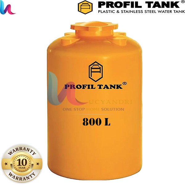 Tangki Air Plastik Profil Tank TDA 800L Plastic HDPE, Tandon Air, Toren Air