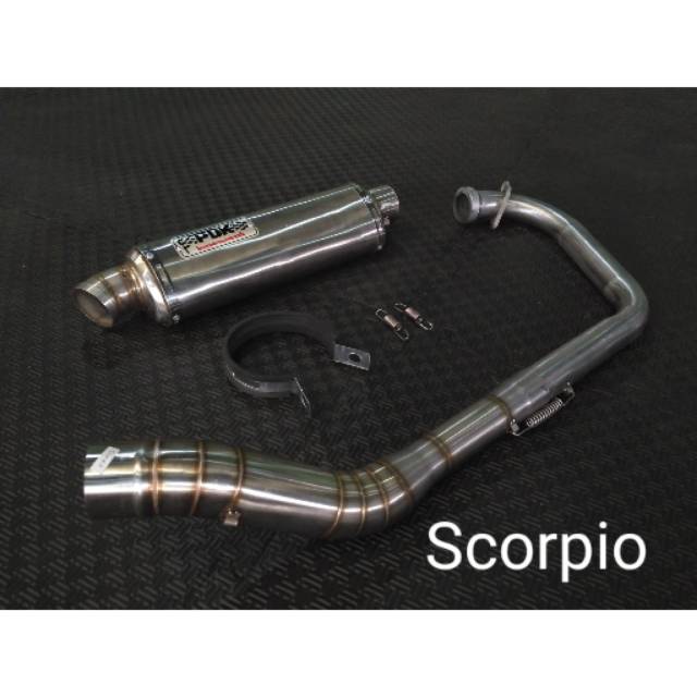 PROMO KNALPOT RACING SCORPIO PDK KNALPOT SCORPIO PDK