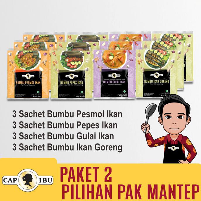 

READY BAYAR DITEMPAT Cap Ibu Paket 2 Pilihan Pak Mantep MURAH Kode 1349