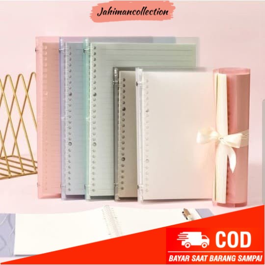

✨ BISA COD ✨ Binder Buku Notebook Polos Ring B5