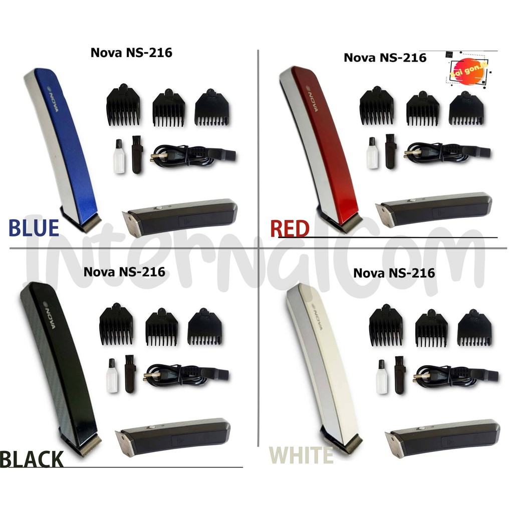 ALAT CUKUR RAMBUT KUMIS JENGGOT NOVA PORTABLE PROFESSIONAL HAIR CLIPPER NS-216 216
