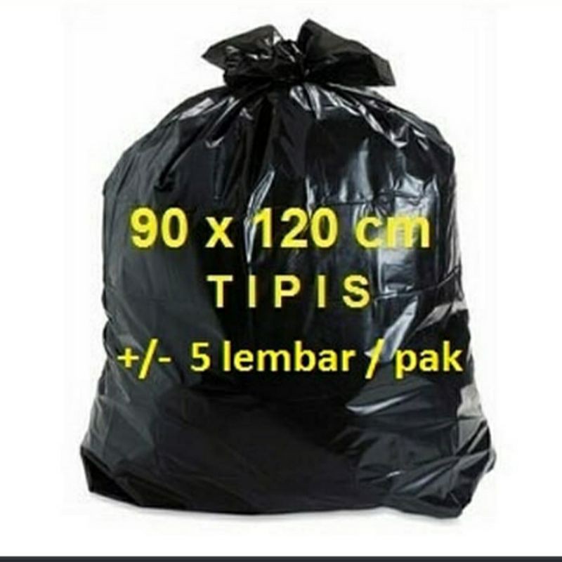 KANTONG PLASTIK HD SAMPAH 90 X 120 TRASH BAG 90X120