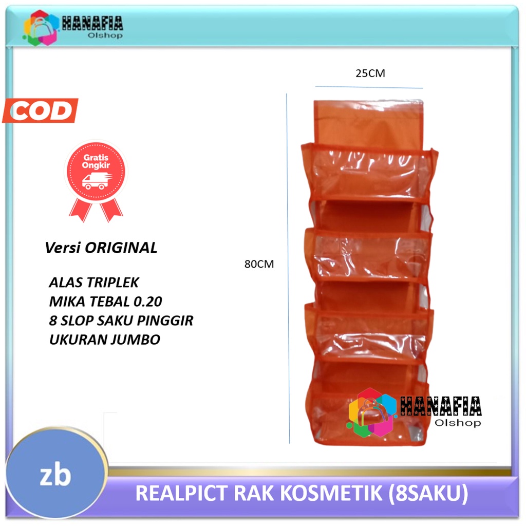 RAK KOSMETIK POLOS / RAK KOSMETIK GANTUNG ORI/ RAK KOSMETIK JUMBO / RAK GANTUNG