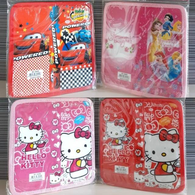 

Tempat pensil organizer set karakter cars hello kitty princess