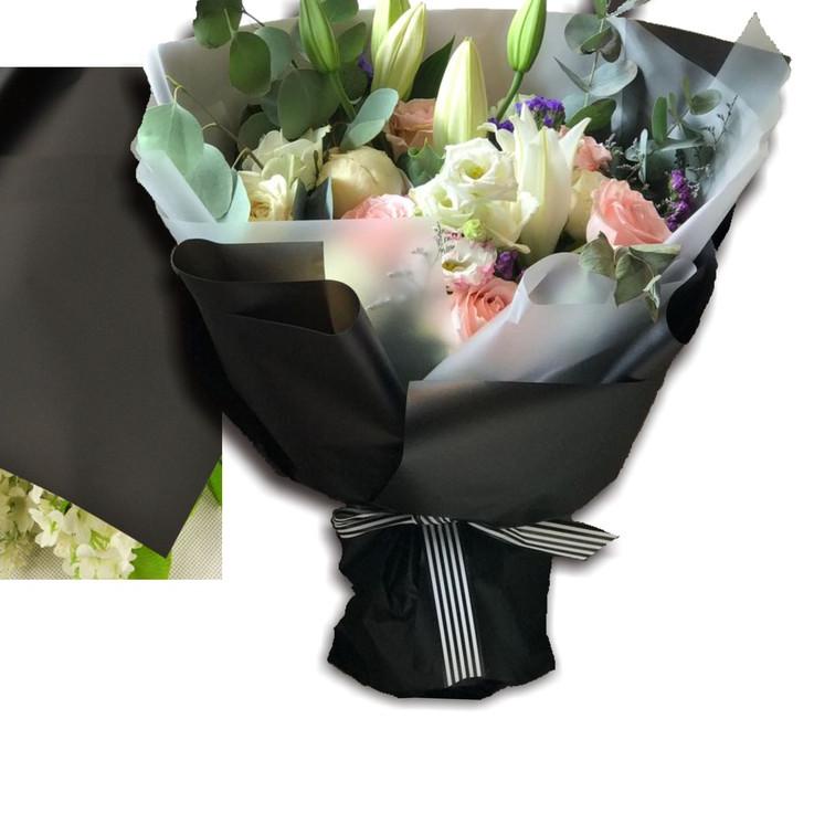 

♛ 20 Lembar KL Polos (Wrapping Bunga Murah) - Cellophane - Flower wrapping ☎