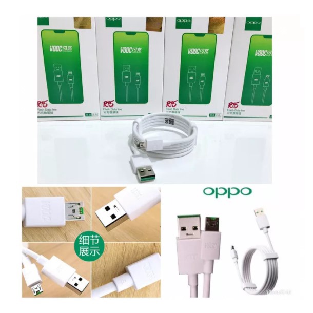 Kabel Data OPPO VOOC Micro Type C - Kabel Charger OPPO VOOC Micro Type C - Kabel Oppo A3s A5s F7 F9 A7 A92020 A53 2020