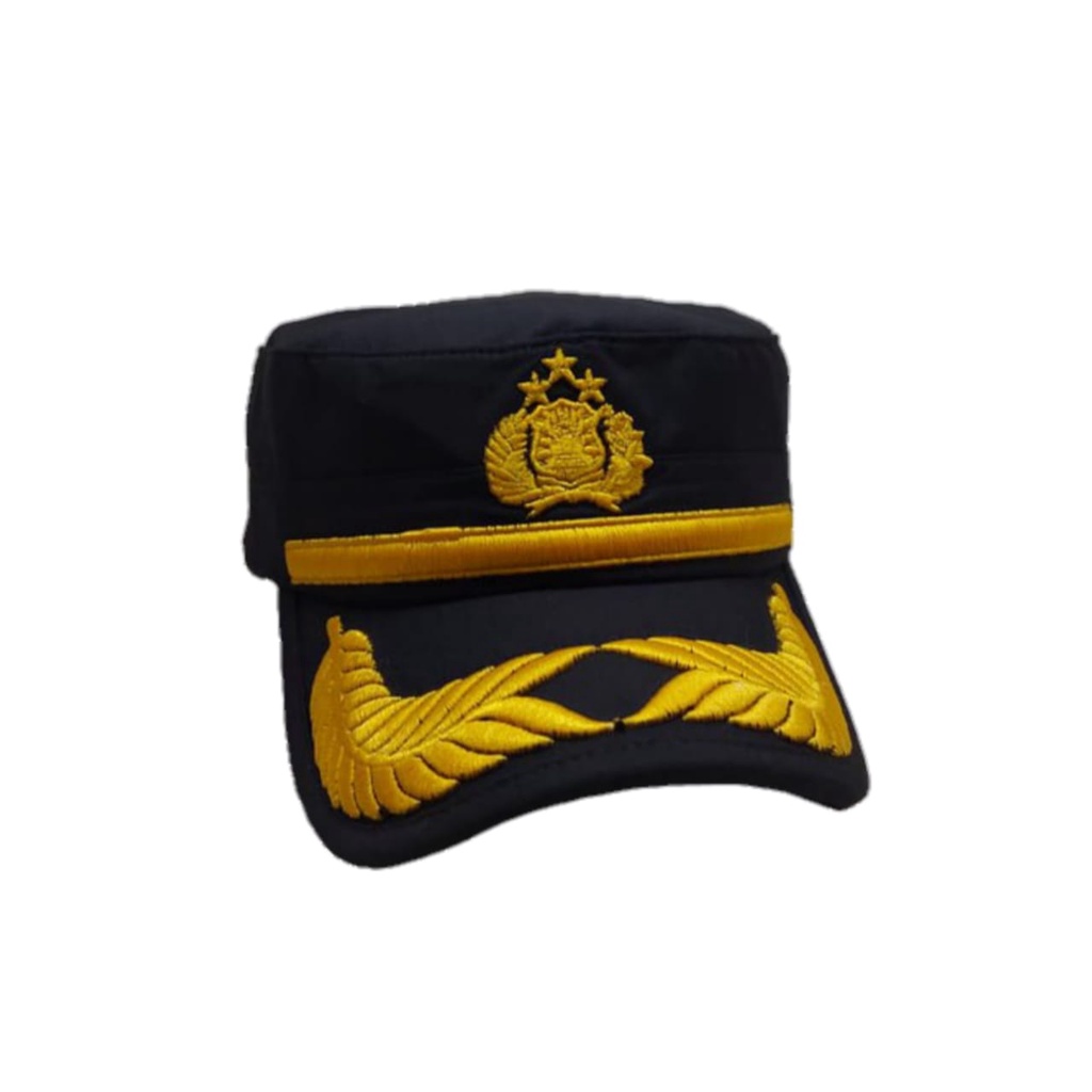 Topi Komando POLRI Pamen Hitam