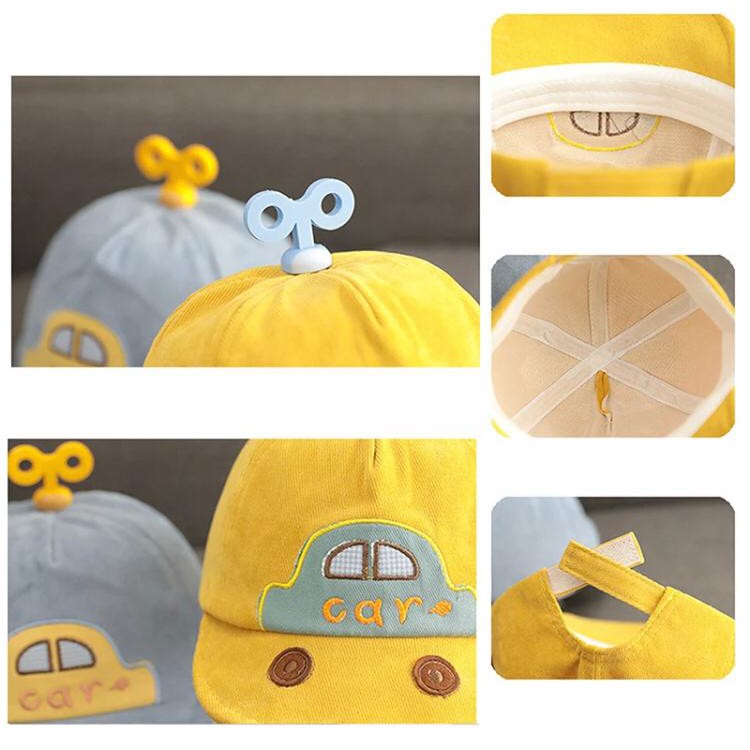 Topi Baseball Anak Laki-laki / Perempuan Gambar Mobil Import HT07