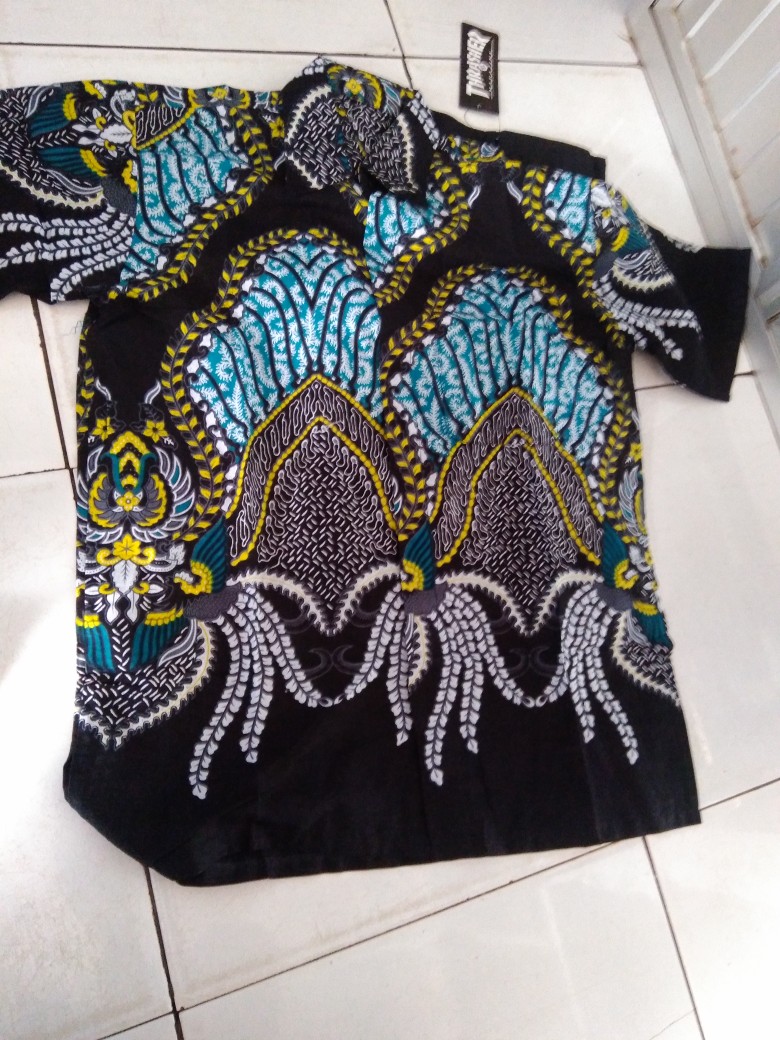 Batik Couple_maora Sania Ruffle Batik Couple Ori Ndoro Jowi Dnt Garansi Termurah