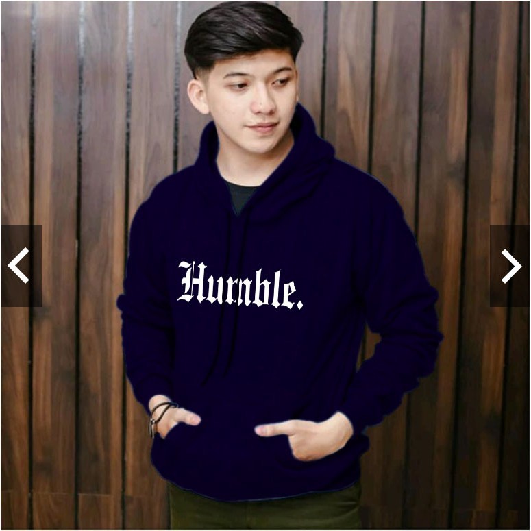 IvannaCollection Sweater Hoodie Humble Pria dan Wanita Couple Pasangan Bahan Fleece Premium