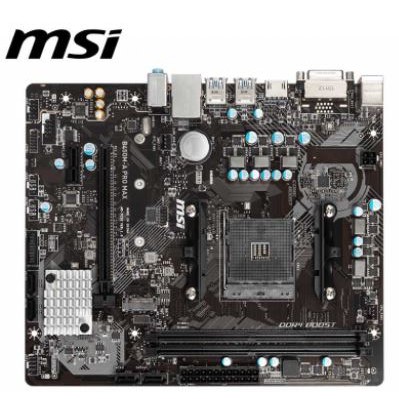 Motherboard msi b450m-a pro max amd b450 ddr4 am4 sata3 raid usb3.2 m2 hdmi dvi-d ps2 lan audio 3.5mm