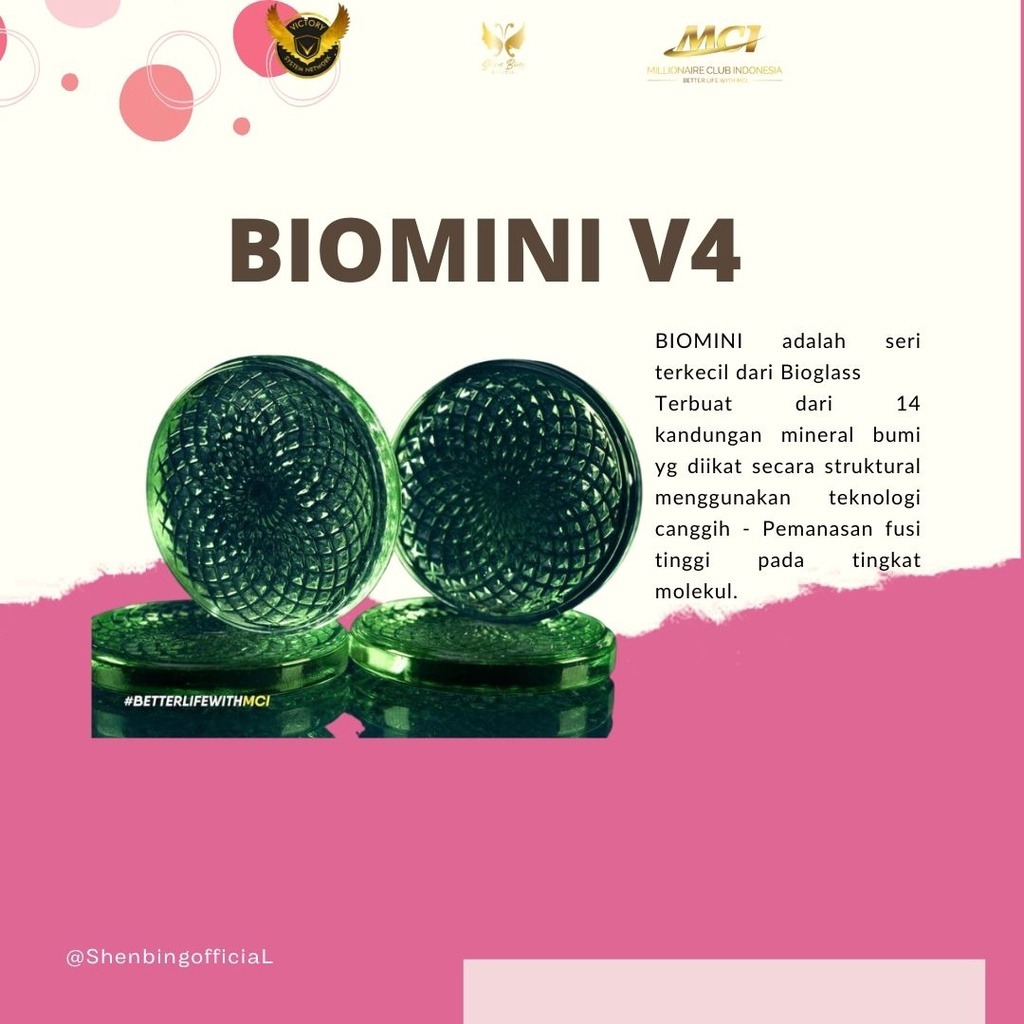 Biomini V4 ( Bioglass Mini single ) - Original MCI