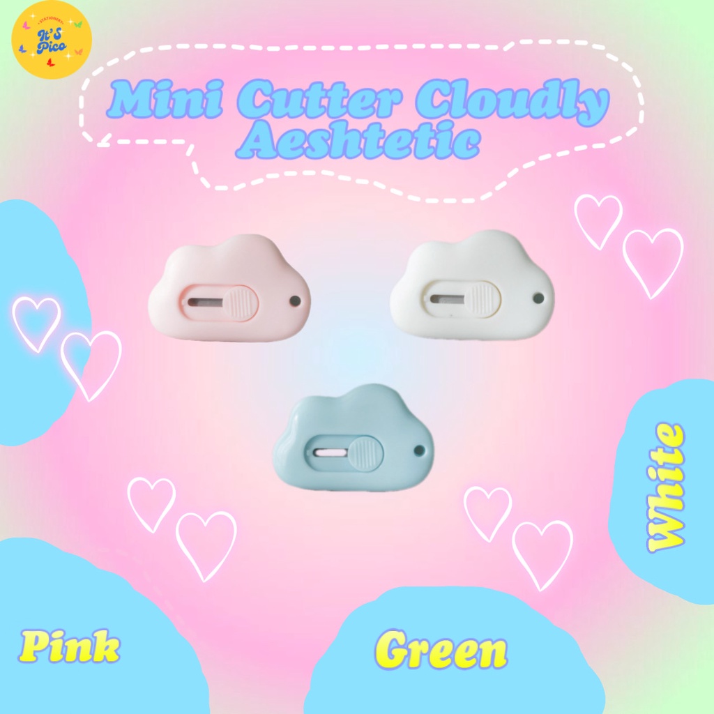 (ItsPico) 1Pc Cutter Mini Cloud Aeshtetic