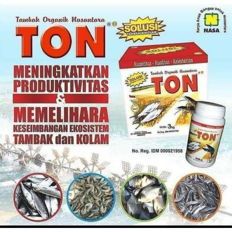 pupuk tambak organik NASA/TON