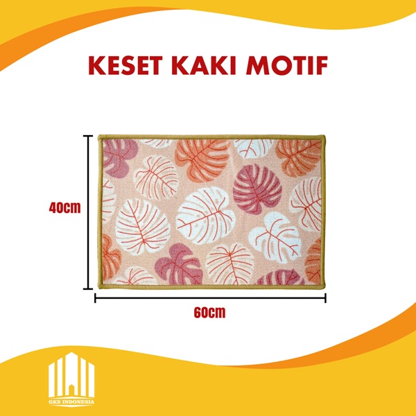 Keset Kamar Mandi Anti Slip Ukuran 40x60cm - Keset Karakter Keset Kaki