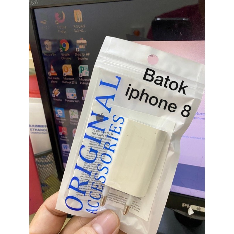 PROMO VIBOX BATOK CHARGER IP8 ORI100% COMPATIBLE FOR ALL SMARTPHONE