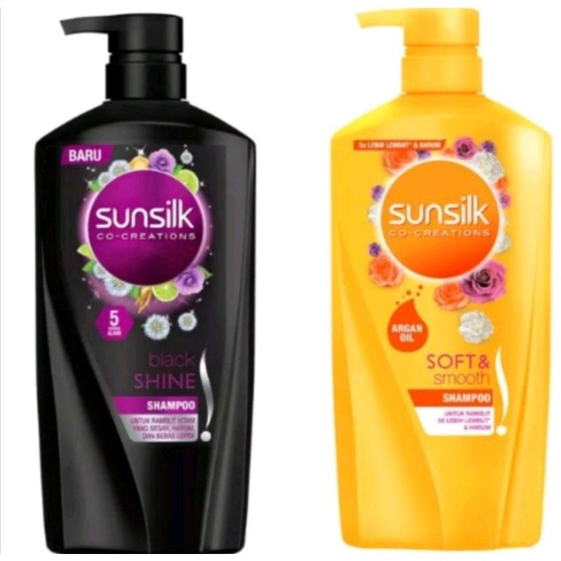 Sunsilk Shampoo Black Shine/Soft &amp; Smooth 650 ml~Original 100%