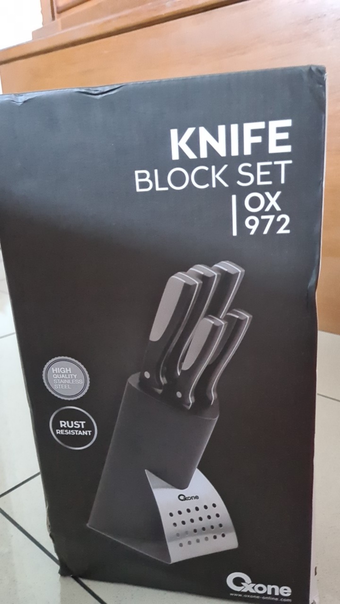 Oxone Ox-972 Pisau Dapur Knife Block Set