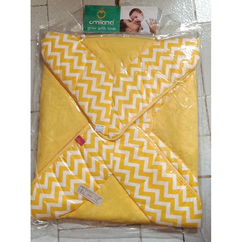 Selimut bayi topi omiland baby blanket orb1304