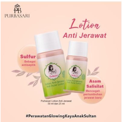 ^ KYRA ^ Purbasari Lotion Anti Jerawat Anti Acne