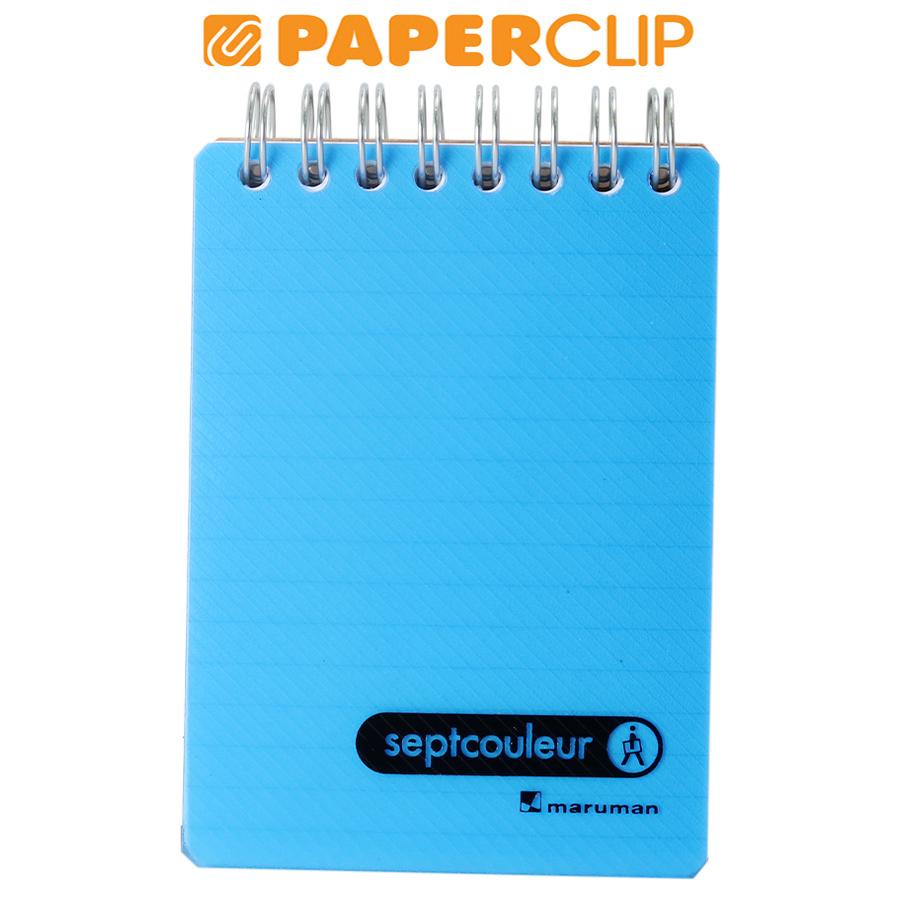 

NOTEBOOK A7 MARUMAN SEPTCOULEUR N578/B-02 BLUE