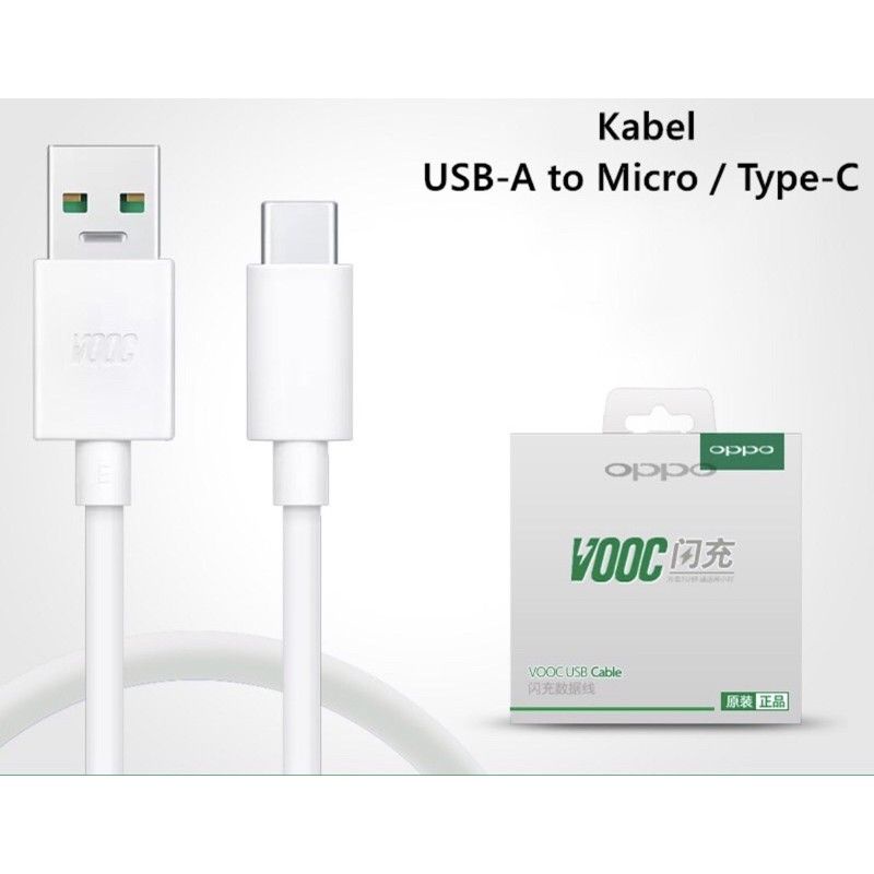 Kabel Data Oppo Type C Kabel Charger Oppo Type C Kabel Casan Oppo Type C